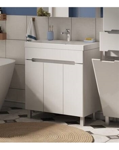 Тумба под умывальник Runo Парма 75 3 двери