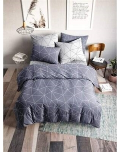 Комплект постельного белья Ночь нежна Грань 1.5сп 70x70 / 500141-2+500142-1