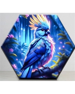 Картина по номерам Флюид Птица говорун 37x32 / VFH0002