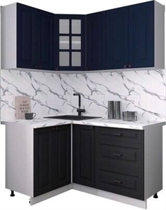 Кухонный гарнитур Интерлиния Мила Деко 1.2x1.5