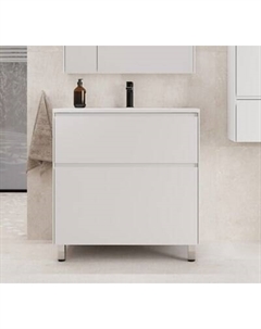 Тумба под умывальник Symbolite Лима 80 Line Plus 2 ящика