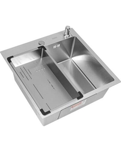 Мойка кухонная Arfeka ECO AR 50x50+CL AR G+DS AR