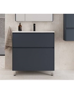 Тумба под умывальник Symbolite Лима 100 Line Plus 2 ящика