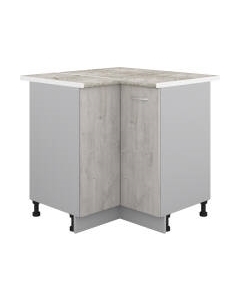 Шкаф-стол кухонный Кортекс-мебель Корнелия Лира НШУ угловой