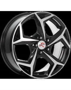 Литой диск X'trike RST R066 Octavia 16x6.5" 5x112мм DIA 57.1мм ET 46мм BK/FP X'trike rst