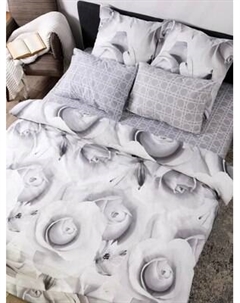 Комплект постельного белья Luisa de Rizzo Розы сем 70959-1+70960-1 Luisa de rizzo