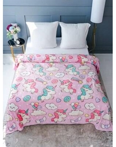 Плед Павлинка Единороги 200x220