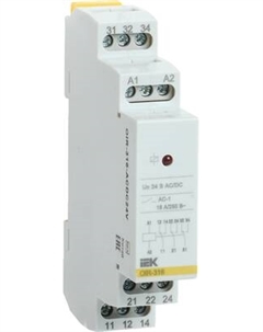Реле промежуточное IEK OIR-316-ACDC24V Iek