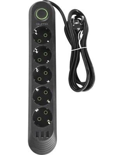 Сетевой фильтр Qumo Power Bar Light SPFS P-0009 / Q51553