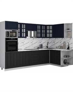 Кухонный гарнитур Интерлиния Мила Деко 1.68x3.0 PR