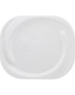 Тарелка столовая обеденная Oxford Branco 074098 I017-9001