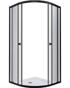 Душевой уголок Maroni Energia Nero-GLS 90x90 / Щ0000063981