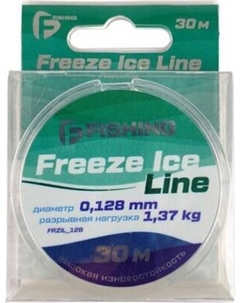 Леска монофильная F-Fishing Freeze Ice Line 30м 0.128мм 1.37кг / FFRZIL_128 F-fishing