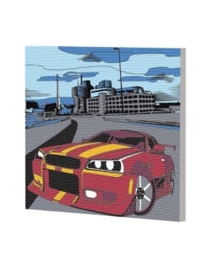 Картина по номерам Школа талантов Тачка в мегаполисе / 4719042