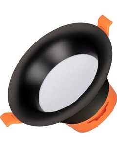 Точечный светильник Arlight MS-BLIZZARD-BUILT-R115-10W Warm3000 BK 100deg / 036609
