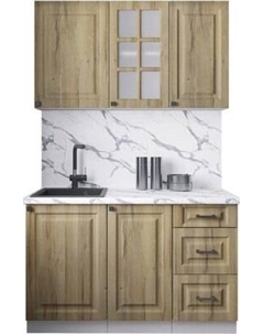 Кухонный гарнитур Интерлиния Мила Деко 1.3Б