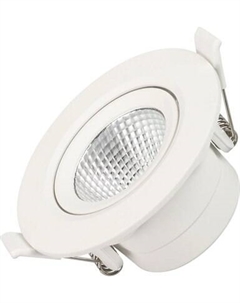 Точечный светильник Arlight LTD-POLAR-TURN-R90-7W Warm3000 WH 36deg / 032310