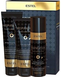 Набор косметики для тела Estel Inspiration Спрей+Гель д/д+Молочко