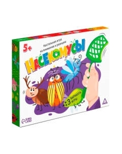Настольная игра Лас Играс Насекомусы / 9550613 Лас играс