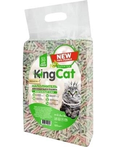 Наполнитель для туалета KingCat Жемчужный Тофу Kingcat