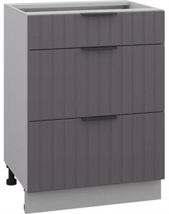 Шкаф-стол кухонный Arvento Корнелия Анта-плюс НШ60р3ш без столешницы