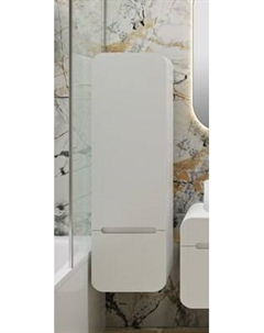 Шкаф-полупенал для ванной Runo Ницца 35 правый