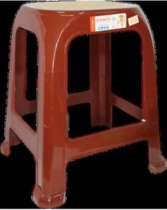 Табурет пластиковый Русспласт Симпатия РП-311корич