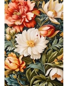 Картина по номерам ILikeGift Винтажный орнамент / HR0696 Ilikegift