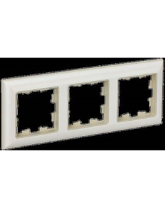 Рамка для выключателей и розеток IEK Brite BR-M32-12-1-K10 Iek