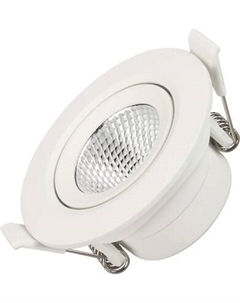 Точечный светильник Arlight LTD-POLAR-TURN-R80-5W Warm3000 WH 36deg / 032857