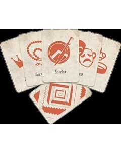 Набор карт для настольной игры Pandora's Box Studio Pathfinder. Соц. статусы и происх. / 05PB058 Pandora's box studio