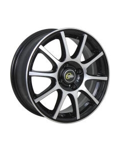 Литой диск Cross Street CR-16 15x6" 4x114.3мм DIA 67.1мм ET 40мм BKF Cross street