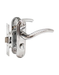 Защелка врезная с фиксацией БУЛАТ Альфа ЗЩ1-Д01.04 Л Булат