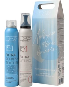 Набор косметики для волос Dew Professional Спрей для объема + Маска-мусс с лифтинг эффектом 15 в 1 Dew professional