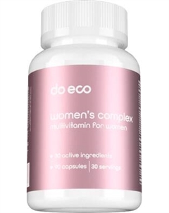 Витаминно-минеральный комплекс Do eco Для женщин