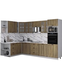 Кухонный гарнитур Интерлиния Мила Деко 1.88x3.0 LV