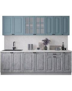 Кухонный гарнитур Интерлиния Мила Деко 2.5Б