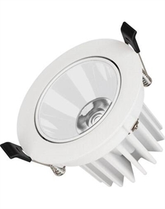 Точечный светильник Arlight MS-FORECAST-BUILT-TURN-R102-12W Day4000 WH-WH 32deg / 037098