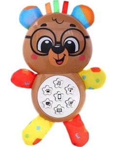 Развивающая игрушка Zabiaka Любимый друг. Мишка / 10531049