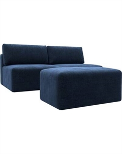 Комплект мягкой мебели Лига Диванов Лига-060 НПБ с пуфом / 129661 Лига диванов