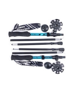 Трекинговые палки Tech Team Edelweis 5-ти секционные Tech team