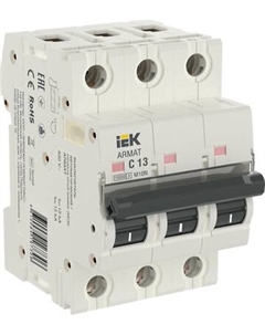 Выключатель автоматический IEK AR-M10N-3-C013 Iek