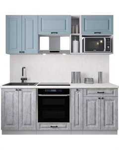Кухонный гарнитур Интерлиния Мила Деко 2.0