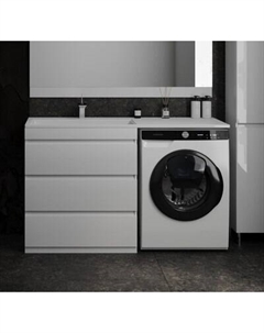 Тумба под умывальник Symbolite Даллас 140 Люкс Plus 3 ящика