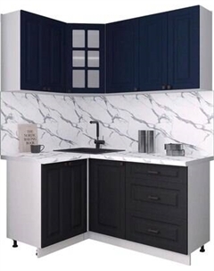Кухонный гарнитур Интерлиния Мила Деко 1.2x1.6