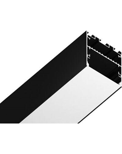 Профиль для светодиодной ленты Ambrella Profile System GP3050BK Алюминиевый