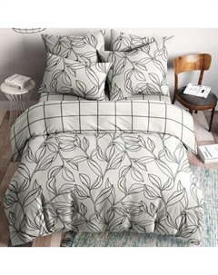 Комплект постельного белья Ночь нежна Марша Стандарт 2сп Евро 70x70 / 20523-1+20524-1