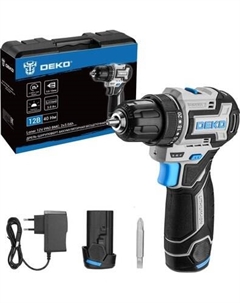 Аккумуляторная дрель-шуруповерт Deko Loner 12V PRO / 085-1011