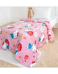 Плед Павлинка Hello Kitty Клубнички 150x100