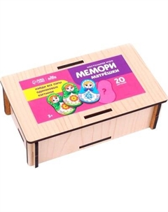 Настольная игра Лесная мастерская Мемори. Матрешки / 9145029
